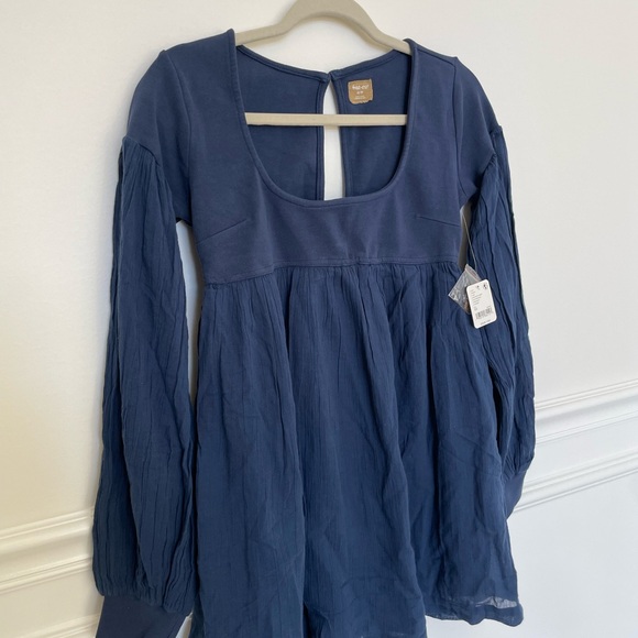 NWT! Free People Arlo Mini in Darkest Night - Picture 3 of 7